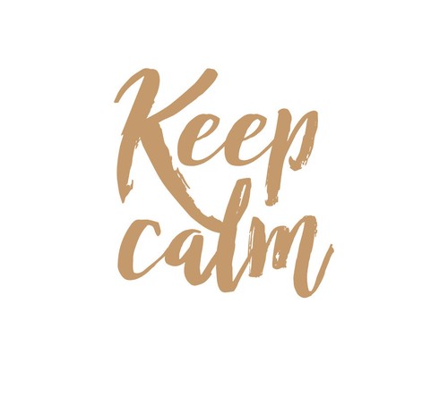Keep calm Laptop phone desk wall sticker art decor vinyl wall quote Any colour - Picture 9 of 13