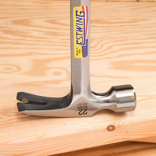 Estwing Rahmenhammer - 22 OZ langer Griff gerade Reißkralle mit glatter Oberfläche & - Bild 7 von 12
