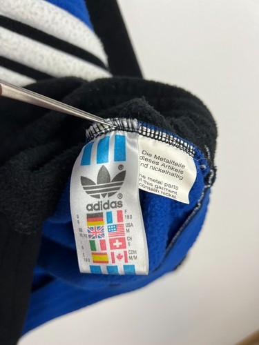 Chaqueta de Colección Años 90 Adidas FC Schalke 04 Plantilla de Fútbol Polar Camiseta de Pista Talla M - Imagen 11 de 15