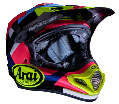 Arai VX-Pro4 MX Off-Road Enduro ATV Helmet - Block Multicolor - All Sizes - Picture 6 of 7
