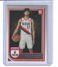 2022-23 Panini Hoops Shaedon Sharpe Rookie Base #237