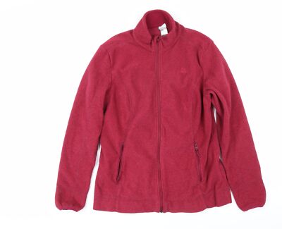 DECATHLON Damen Jacke rot Größe XS Reißverschluss