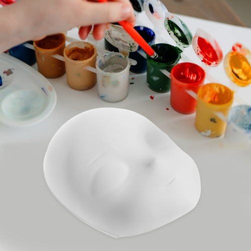 4 Piezas Máscara Facial de Zorro Máscaras en Blanco para Decorar Juegos con disfraces Hágalo Usted Mismo Halloween Blanco - Imagen 7 de 12