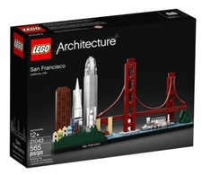 LEGO Architecture 21043 San Francisco Set - New - Factory Sealed - Retired