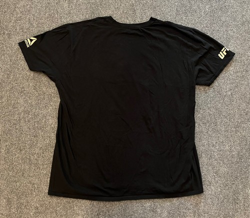  Conor McGregor T-Shirt Reebok Uomo XXL Nero - Foto 2 di 6