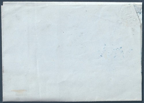 F-EX46343 ESPAÑA SPAIN 1854 6 cu Ed.24 PIEDRAHITA TO MADRID. - Imagen 2 de 2