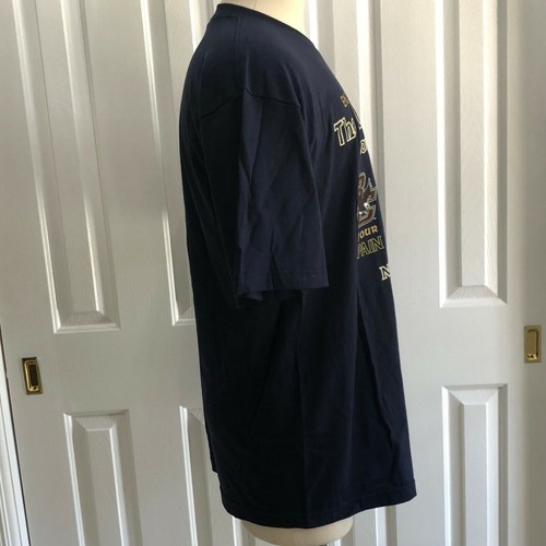 Notre Dame vs. Boston College 2004 Sz XL Jansport Blue Tee The Blarney Bowl NWT - Picture 3 of 10