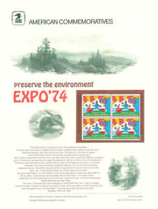 29-10c-Peter-Max-EXPO-74-1527-USPS-Commemorative-Stamp-Panel