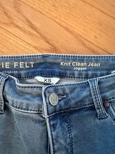 Laurie Felt Jogger Jeans Light Wash New XS Runs Large A4717097 - Picture 4 of 6