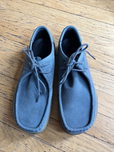 Kalso Darby Earth Schuhe negativer Absatz Wildleder jeansblau Größe 7,5 neu ohne Karton