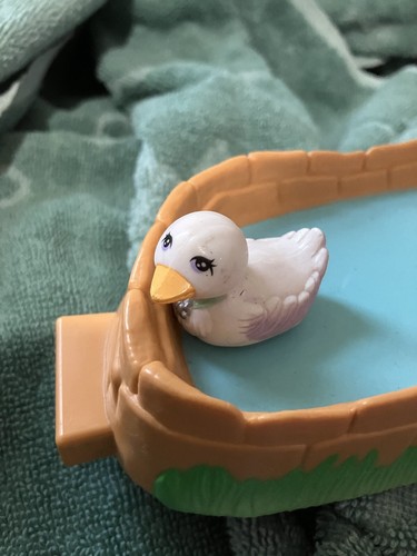 Vintage 90s Kenner Littlest Pet Shop Duck And Pond