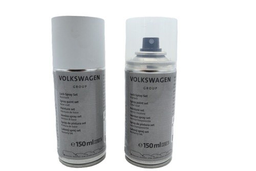 Juego de spray de pintura original Audi VW Seat Skoda LS9R blanco glaciar LLS0M6S9R - Imagen 1 de 2