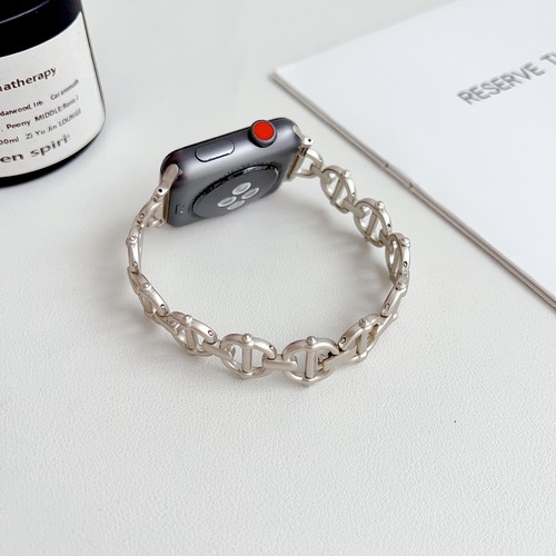 Per Apple iWatch Cinturino Ultra Serie 10 9 8 7 SE 6 Cinturino Donna Catena Braccialetto - Foto 7 di 12
