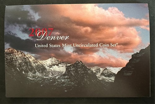2007 U.S. MINT PHILADELPHIA & DENVER UNCIRC. COIN SET OF 28 COINS w/ OGP & COA - Picture 9 of 9