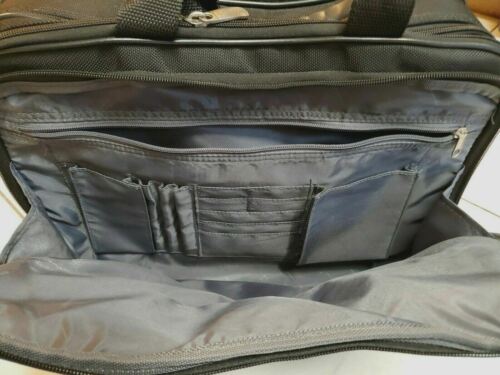 Kenneth Cole Reaction Rolling Carry-on Business Travel Laptop Briefcase Bag - Picture 2 of 12