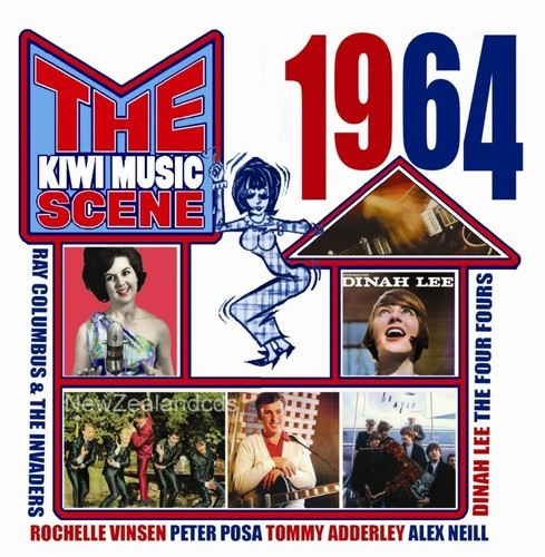 Kiwi Music Scene 1964 double cd New Zealand 60s Johnny Devlin,Dinah Lee,Sierras