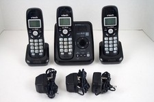 VTECH 3 Handset Cordless Phones CS6120-31 DECT 6.0  Digital Answering Machine