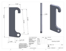 Blank Quick Attach for Cat IT28 Loader mounts