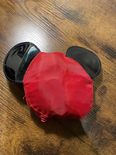 2 NOS DISNEY COLLAPSIBLE MICKEY MOUSE BAGS - Picture 4 of 6