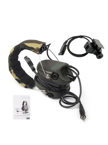 H60 Sound Pickup Noise Reduction CS Headset For Hytera PD600 PD602 PD602g PD605 - Zdjęcie 13 z 16