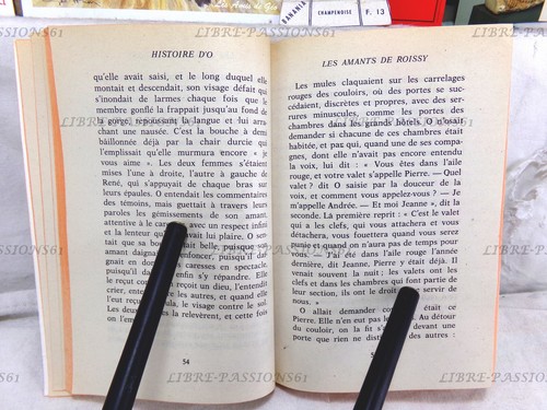 HISTOIRE D'O, PAULINE RÉAGE, ÉDITIONS LE LIVRE DE POCHE 1984 - Picture 9 of 15