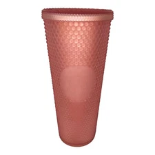 2022 Starbucks 24oz Soft Touch Pink Lemonade Jelly Studded Tumbler