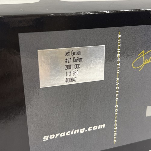 Brookfield Collector's Guild Limited Edition Jeff Gordon 2001 Die Cast 1 of 960 - Picture 22 of 24