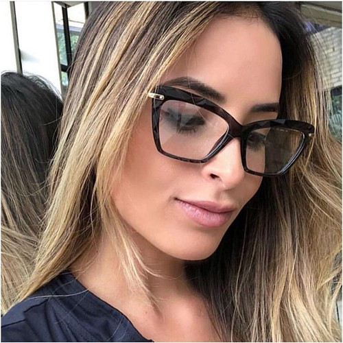 New Authentic Elvin Mathews EM2500Y 001 Black Cat-eye Reading Glasses - Picture 5 of 7