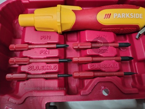 Avvitatore cacciavite isolato 1000V Parkside PASD 4 C3 con batteria 4V integrata - Imagen 14 de 14