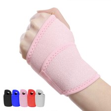 Sports Wrist Band Brace Adjustable Support Wrap Gym Strap Carpal Tunnel Bandage
