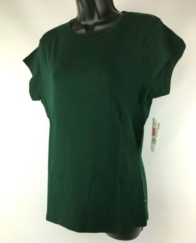 Women's Antigua Sport Pine Green Signature Tee Cotton T-Shirt - Size M, L, XL - Picture 2 of 7