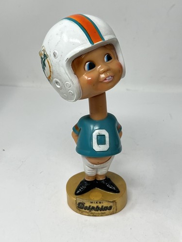 VINTAGE Miami Dolphins Vintage Sports Specialties Bobblehead Plastic - Picture 11 of 11