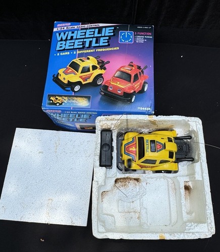 Vintage Radio Shack Wheelie Bug Remote-Controlled Car - 1 In Box Used Untested