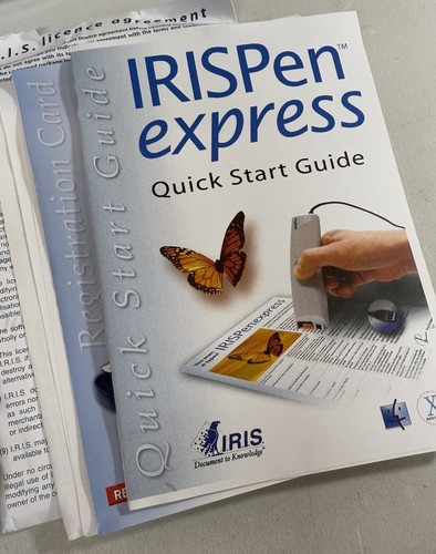 IrisPen Express Text Recognition Pen Scanner for Text & Numbers Hand Held CIB - Picture 4 of 9
