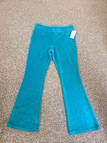 Sweat pants Girls size kids xl 14 color blue brand cat and Jack cotton - Picture 1 of 9