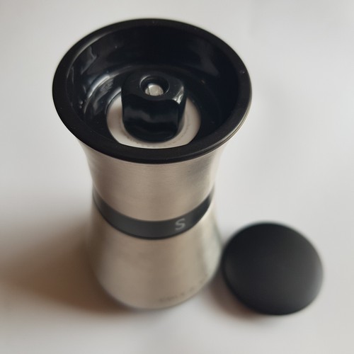 Cole & Mason Henley Salt Mill Grinder stainless brushed finish Precision picnic - Picture 4 of 19