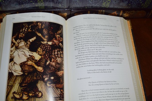 NEW Brothers Grimm Illustrated Fairy Tales Arthur Rackham Deluxe Hardcover - Picture 7 of 7