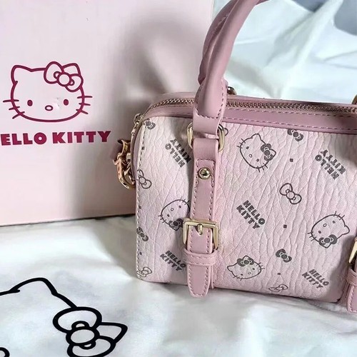 Pink Hello Kitty Handbag Printed Shoulder Bag New Large
