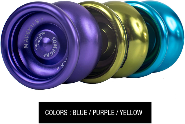Yomega Maverick - Professional Aluminum Metal Yoyo for Kids and Beginners With C for sale online