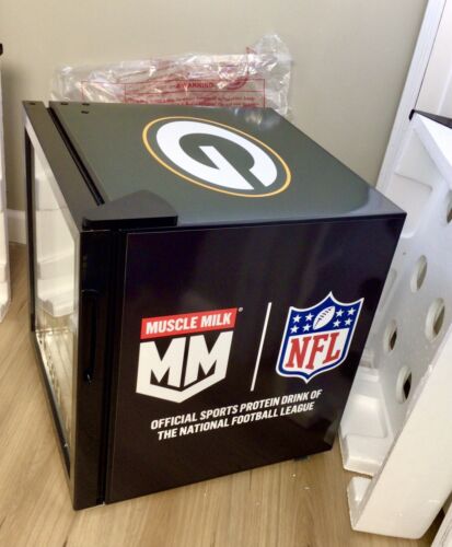 Rare! New, Green Bay Packers NFL/Gatorade/Muscle Milk - Promo Prize Mini Fridge - Picture 11 of 21