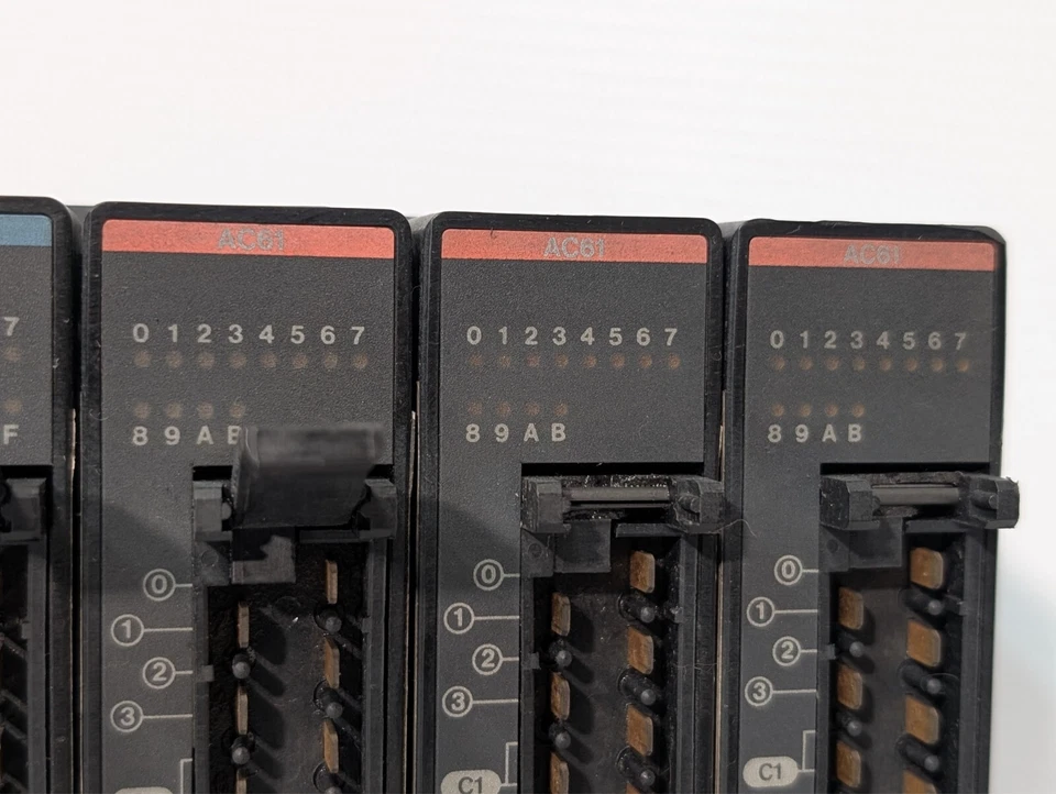 Toshiba TBU218**5 8-Slot PLC Rack, T2, w/PS261 Power & (3) IN51 & (3) AC61 I/O - Image 3 of 4