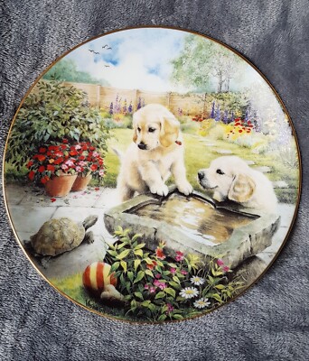 Hamilton Labrador Dekoteller ''Double Trouble'', Its A Dogs Life Collection