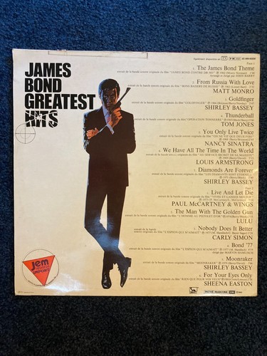 James Bond - 13 Themes Originaux - FRANCE PRESSING Liberty Records EX/VG+ - Picture 2 of 5