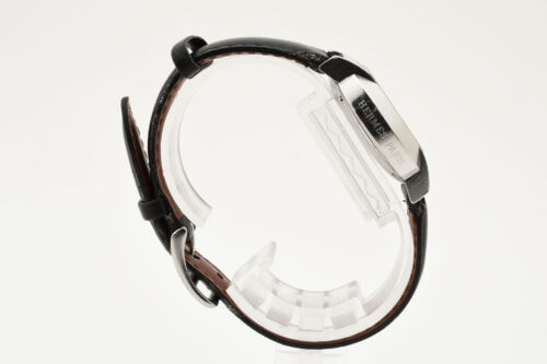 Orologio HERMES Donna Quadrante Nero Quarzo N01.210 Funzionante Ottime Condizioni+5 GIAPPONE - Foto 5 di 13
