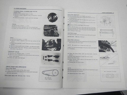 2000 SUZUKI RM 80 OWNERS SERVICE REPAIR MANUAL 00 RM80 99011-02B75-03A - Picture 3 of 5