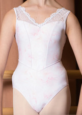 NEW  Danse de Paris Leotard "Moulin - Chantilly" -Size 8/XS - NWT FREE SHIP