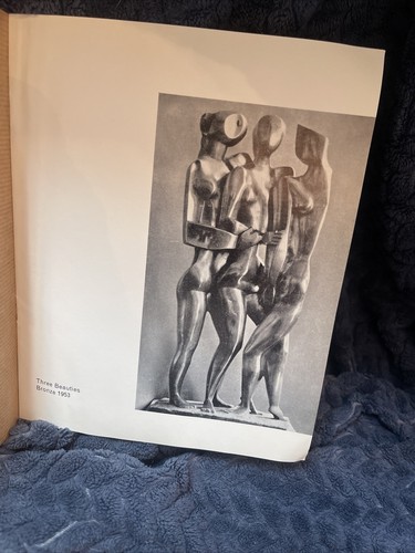 Ossip Zadkine signiert Vintage Original Abstrakte Kunst Zeichnung 1961 Galerie Katalog - Bild 9 von 15