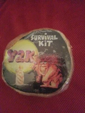 Y2K NOVELTY MILLENNIUM MELTDOWN GAG GIFT SURVIVAL KIT 22.75 OZ CANDLE & MATCH