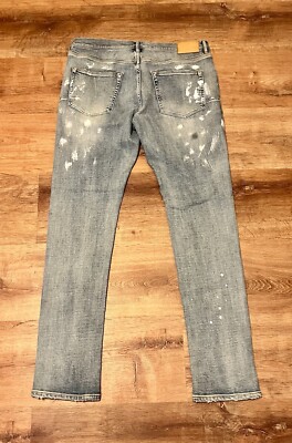 Purple Brand Jeans P001 Resin Knee Slit Size 36X33 | eBay