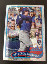 2024 Topps Chrome Pete Crow-Armstrong 1989 Mojo Refractor RC #2T89C-64 Cubs